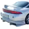 KBD Urethane Bomb Style 1pc Rear Bumper > Mitsubishi Eclipse 1997-1999 - Image 1