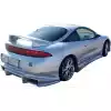 KBD Urethane Bomb Style 1pc Rear Bumper > Mitsubishi Eclipse 1997-1999 - Image 4