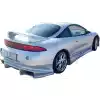 KBD Urethane Bomb Style 1pc Rear Bumper > Mitsubishi Eclipse 1997-1999 - Image 6