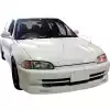 KBD Urethane MU Spec Style 1pc Front Lip > Honda Civic 1992-1995 - Image 2