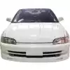 KBD Urethane MU Spec Style 1pc Front Lip > Honda Civic 1992-1995 - Image 3