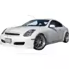 KBD Urethane NISM Style 1pc Front Bumper > Infiniti G35 Coupe 2003-2007 - Image 5