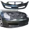 KBD Urethane Nismo Style 1pc Front Bumper > Nissan Altima 2008-2009 - Image 1