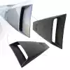 KBD Urethane K Spec Style 2pc Window Scoops > Ford Mustang 2005-2014 - Image 1