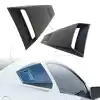 KBD Urethane K Spec Style 2pc Window Scoops > Ford Mustang 2005-2014 - Image 4