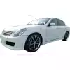 KBD Urethane Hidori Style 1pc Front Bumper > Infiniti G35 Sedan 2003-2004 - Image 4