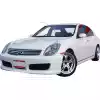 KBD Urethane Hidori Style 1pc Front Bumper > Infiniti G35 Sedan 2003-2004 - Image 7