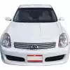 KBD Urethane Hidori Style 1pc Front Bumper > Infiniti G35 Sedan 2003-2004 - Image 8