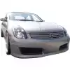 KBD Urethane Hidori Style 1pc Front Bumper > Infiniti G35 Sedan 2005-2006 - Image 3