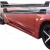 KBD Urethane V Spec Style 2pc Side Skirts > Ford Mustang 1999-2004 - Image 1