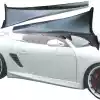 KBD Urethane Premier Style 2pc Side Skirts > Porsche Boxster 2005-2009 - Image 3