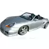 KBD Urethane GT 3 Look Style 1pc Front Bumper & Lip > Porsche Boxster 1997-2004 - Image 4