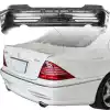 KBD Urethane LRS Style 1pc Rear Bumper > Mercedes S Class 2000-2002 - Image 1