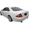 KBD Urethane LRS Style 1pc Rear Bumper > Mercedes S Class 2000-2002 - Image 6