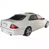 KBD Urethane LRS Style 1pc Rear Bumper > Mercedes S Class 2000-2002 - Image 8