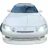 KBD Urethane VTX Style 1pc Front Lip > Lexus SC 1997-2000 - Image 5