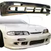 KBD Urethane Navan Style 1pc Front Bumper > Nissan 240SX 1995-1996 - Image 1