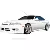 KBD Urethane Aero Craft Style 1pc Front Bumper w Crossbars > Lexus SC 1992-2000 - Image 10