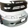 KBD Urethane Aero Craft Style 1pc Front Bumper w Crossbars > Lexus SC 1992-2000 - Image 11