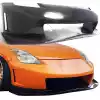 KBD Urethane N3-R Style 1pc Front Bumper > Nissan 350Z 2003-2008 - Image 14