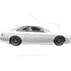 KBD Urethane VTX Style 1pc Rear Lip > Lexus SC 1992-1996 - Image 3