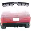 KBD Urethane Zin Style 1pc Center Exhaust Rear Diffuser > Chevrolet Camaro 2010-2013 - Image 1