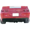 KBD Urethane Zin Style 1pc Center Exhaust Rear Diffuser > Chevrolet Camaro 2010-2013 - Image 2