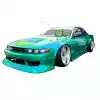 KBD Urethane BSport Style Front Bumper > Nissan Silvia S13 1989-1994 - Image 4