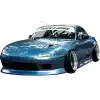 KBD Urethane Deauce Front Bumper > Mazda Miata 1990-1997 - Image 4