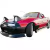 KBD Urethane Deauce Side Skirts 2pc > Mazda Miata 1990-1997 - Image 6