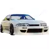 KBD Urethane DM3 Style 1pc Front Bumper > Nissan 240SX S14 1995-1996 - Image 5