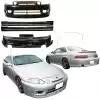 KBD Urethane Aero Craft Style 4pc Full Body Kit w Crossbars > Lexus SC 1992-2000 - Image 1