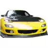 KBD Urethane 99 Spec 2pc Front Bumper & AutoX Front Lip > Mazda RX7 1993-1997 - Image 6