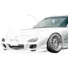 KBD Urethane 99 Spec 2pc Front Bumper & JDM Front Lip > Mazda RX7 1993-1997 - Image 3