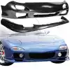 KBD Urethane 99 Spec 2pc Front Bumper & JDM Front Lip > Mazda RX7 1993-1997 - Image 7