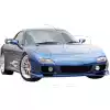 KBD Urethane 99 Spec 2pc Front Bumper & JDM Front Lip > Mazda RX7 1993-1997 - Image 9