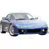 KBD Urethane 99 Spec 2pc Front Bumper & JDM Front Lip > Mazda RX7 1993-1997 - Image 17