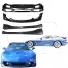 KBD Urethane 99 Spec AutoX 4pc Full Body Kit > Mazda RX7 1993-2002 - Image 1