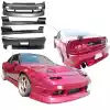 KBD Urethane Bsport2 Style 4pc Full Body Kit > Nissan 240SX 1989-1994 > 3dr Hatch - Image 3