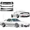 KBD Urethane 99 Spec JDM 4pc Full Body Kit > Mazda RX7 1993-2002 - Image 1