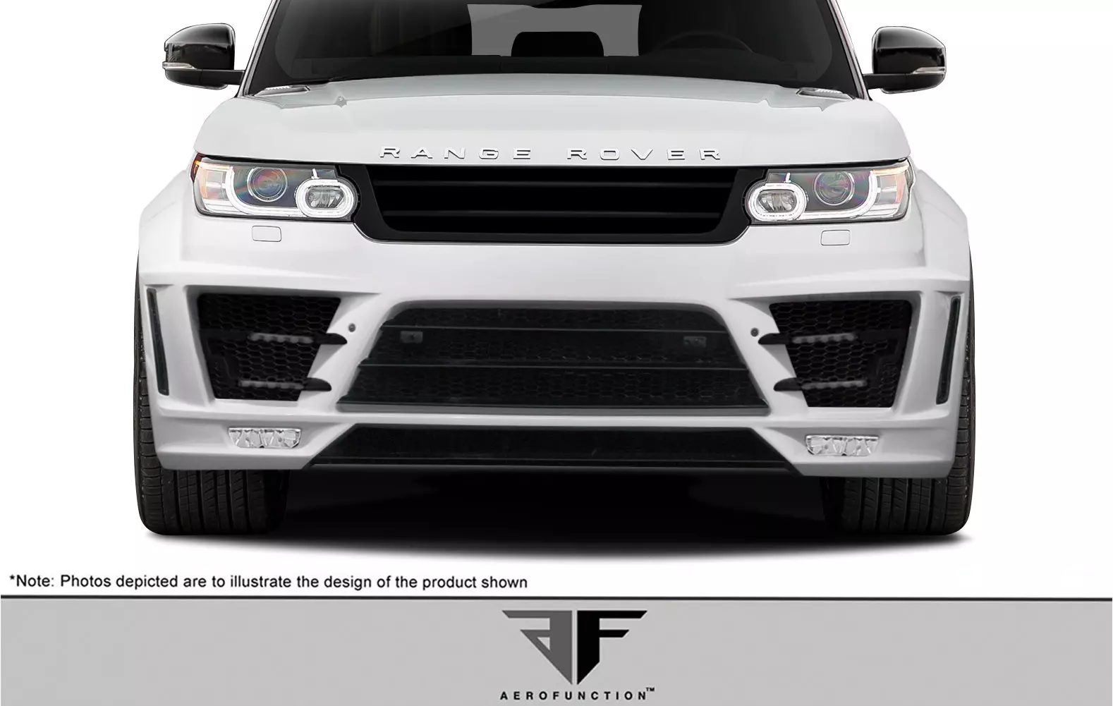 2014-2022 Land Rover Range Rover Sport AF-2 Wide Body LED Lights 2 Piece - Image 2