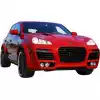 ModeloDrive FRP TART Front Bumper w Grilles > Porsche Cayenne 957 2008-2010 - Image 2