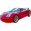 ModeloDrive FRP WI Wide Body Fenders (front) > Toyota MRS MR2 Spyder 2000-2005 - Image 2