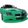 ModeloDrive FRP GTR Wide Body Front Bumper > BMW Z4 M E86 2006-2008 > 3dr Coupe - Image 2