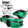 ModeloDrive FRP GTR Wide Body Kit 8pc > BMW Z4 M E86 2006-2008 > 3dr Coupe - Image 1