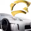 ModeloDrive FRP SDAS Wide Body 45mm Fender Flares (front) 4pc > Nissan 350Z Z33 2003-2005 - Image 54