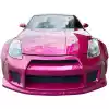 ModeloDrive FRP SDAS Wide Body 45mm Fender Flares (front) 4pc > Nissan 350Z Z33 2003-2005 - Image 3