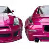 ModeloDrive FRP SDAS Wide Body Fender Flares Set 8pc > Nissan 350Z Z33 2003-2005 - Image 2