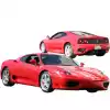 ModeloDrive FRP Challenge Body Kit 2pc > Ferrari 360 2000-2004 - Image 3