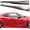 ModeloDrive FRP WAL BISO Side Skirts > Nissan GT-R GTR R35 2009-2015 - Image 1